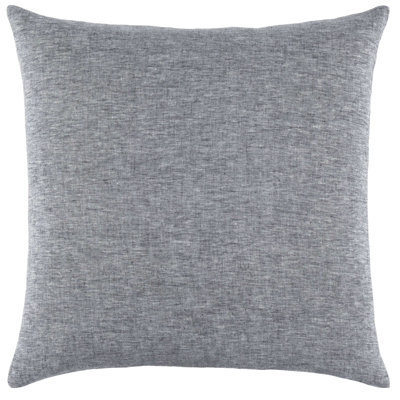 Lush Linen Black Sham