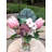 Silk Protea Arrangement in Vase
