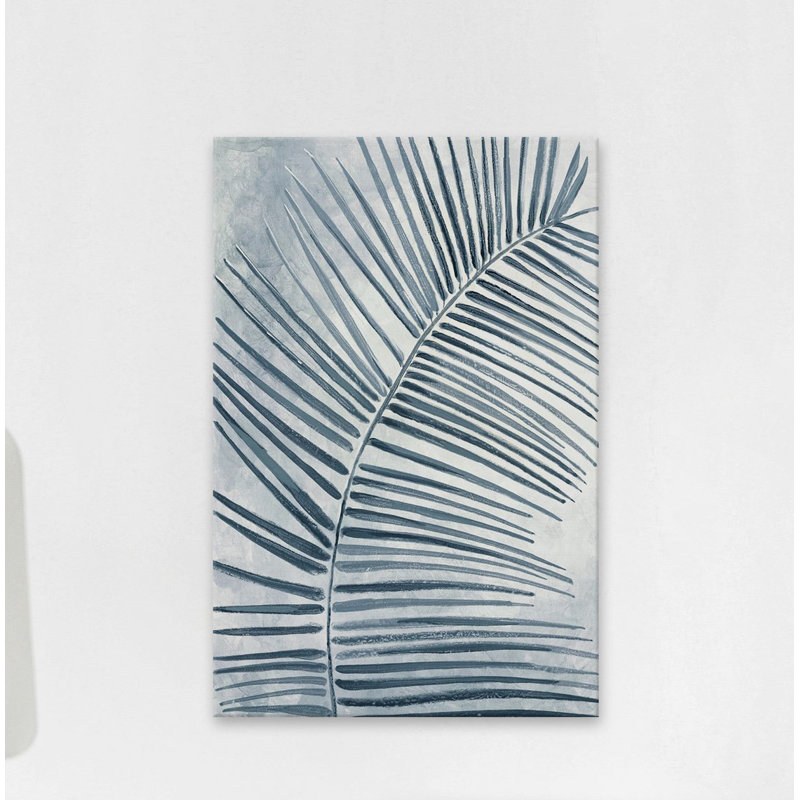 Bleuâtre - reproduction sur toile tendue, H 60 po x l 40 po