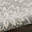 Tapis floral ivoire / gris Yurig-1554062424