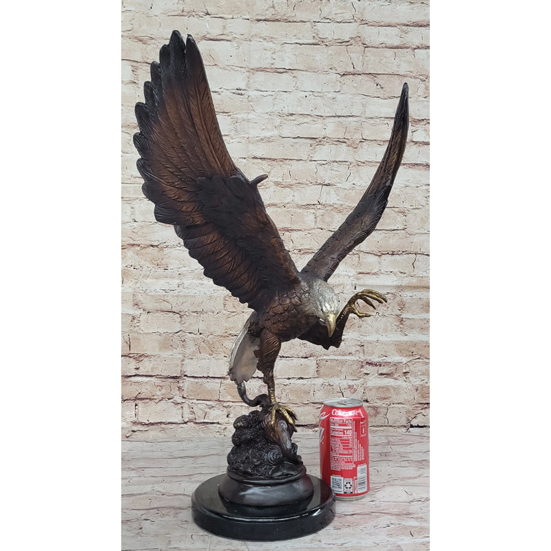 Statue aigle chauve américain Abdja