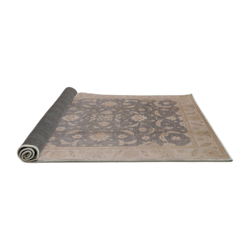 Tapis oriental bleu / beige Nis, Rond 6 pi