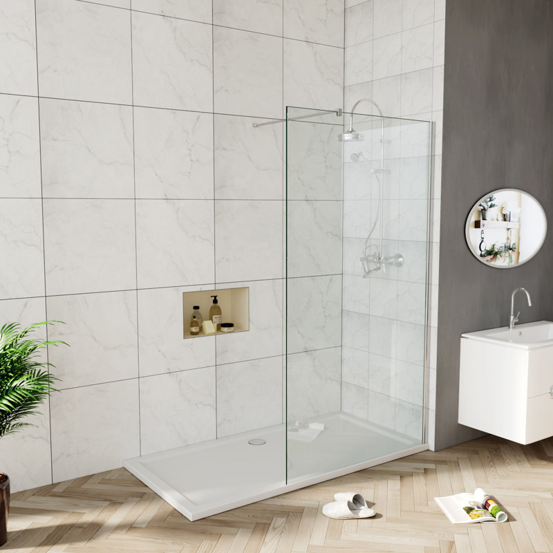 Dockrey Rectangular Shower Enclosure, 1850mm H x 1100mm W x 800mm D