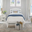 Lit plateforme en bois massif avec lit gigogne Elliana-406138514-406138515