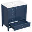 Meuble-lavabo avec lavabo, une armoire et trois tiroirs-2015797292