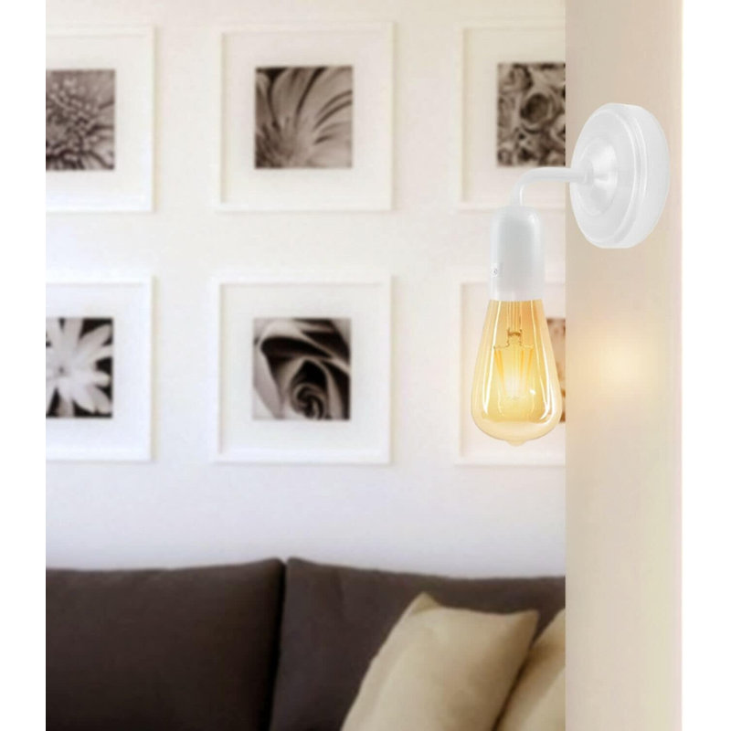 Armed Sconce, White