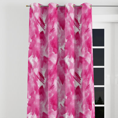 Rideaux à motif de filles - 1 rideau à œillets Bailynn
