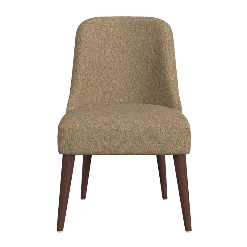 Chaise rembourrée Rossetti, Bouclette brune
