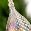 Frosted Reflections Swirl Drop Finial Ornament