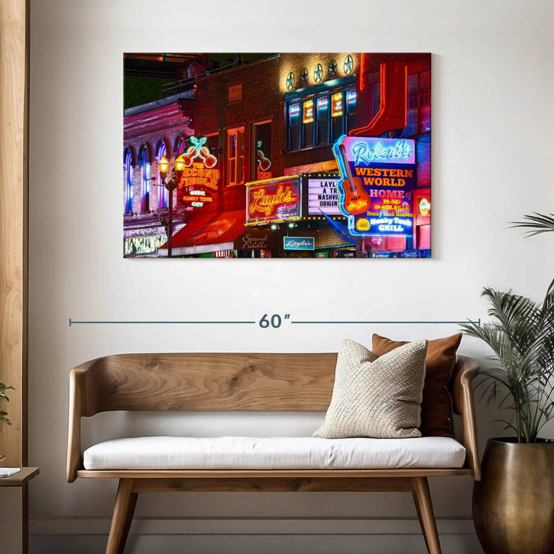 Sirci Nashville Neon Nights, H 30 po x l 45 po