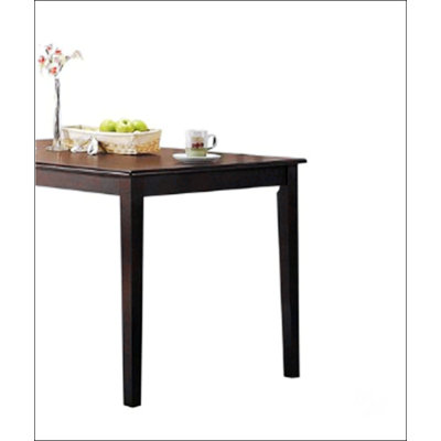 Table de salle à manger à finition espresso