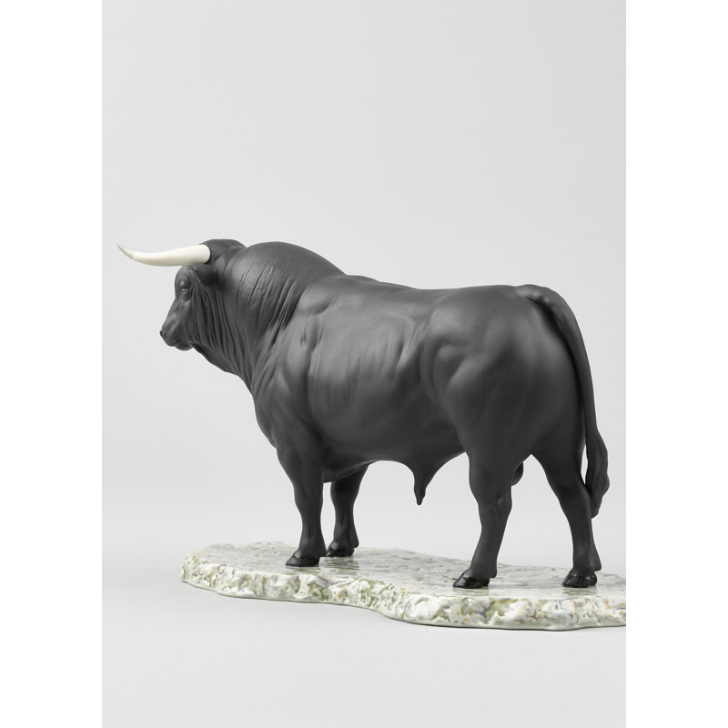 Spanish Bull Figurine