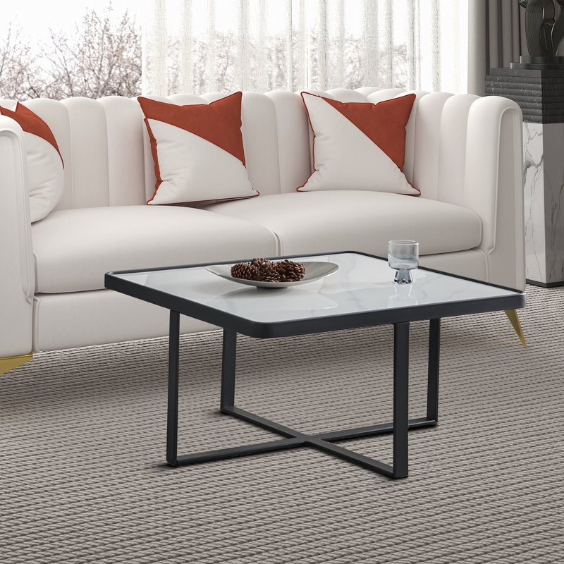 Wanesha Stone Top Coffee Table