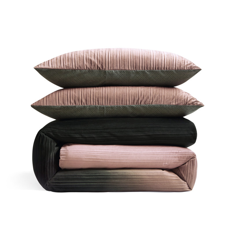 Ombre Velvet Comforter Set, Queen Comforter