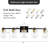 5 Light Bathroom Vanity Light
