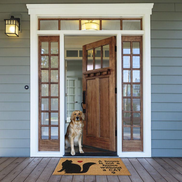 Trinx Ebrar Non-Slip Outdoor Doormat