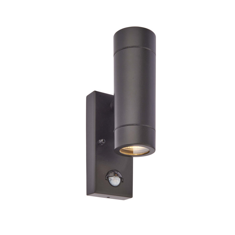 Metcalfe 2 - Bulb 21cm H Outdoor Armed Sconce, Black
