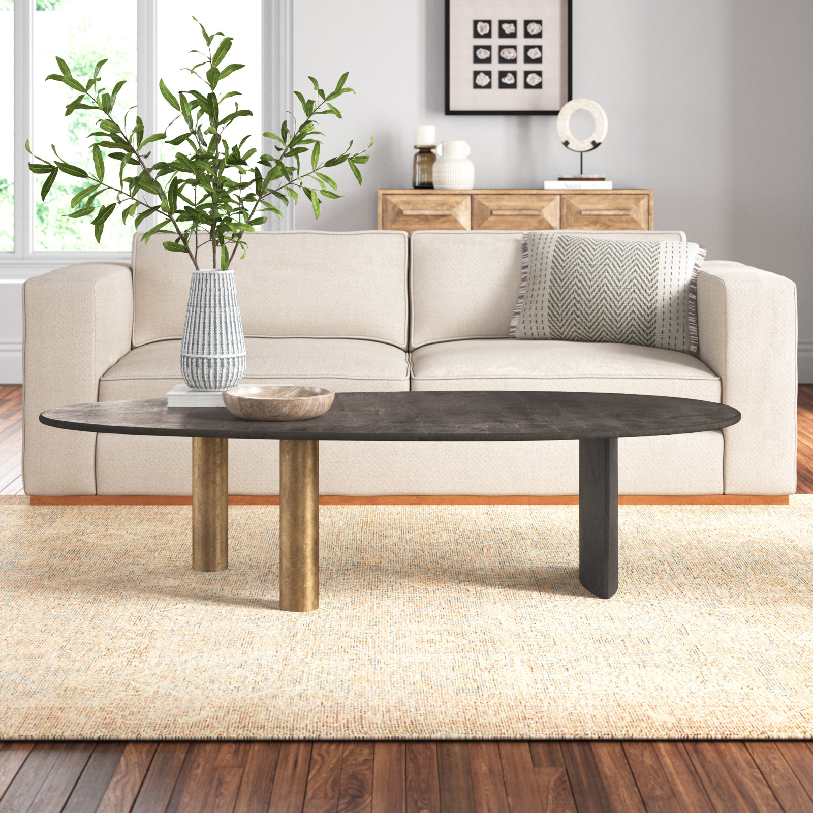 Dupont 62.5 " Coffee Table