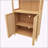 Versatile Bamboo Storage Cabinet for Various Rooms, Enhancing Organization