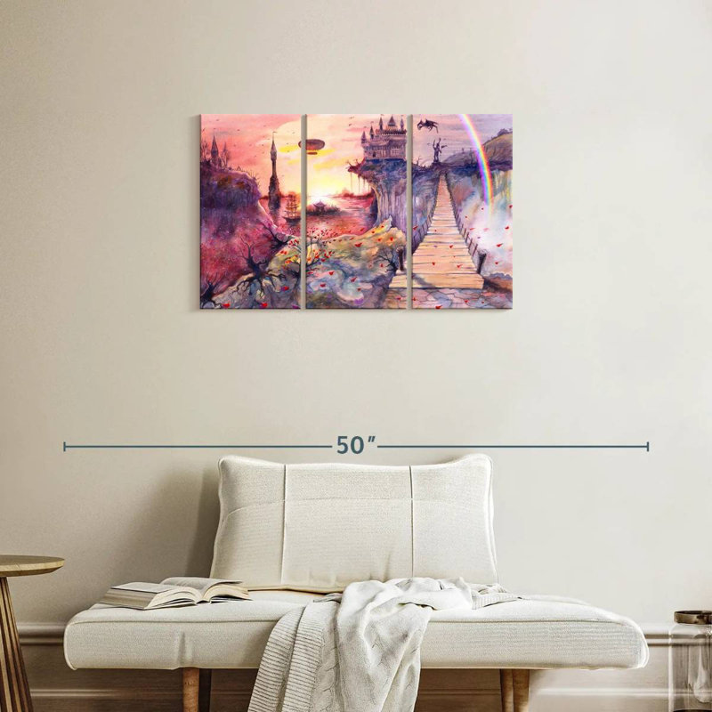 Kingdom Fantasy, 20" H x 33" W
