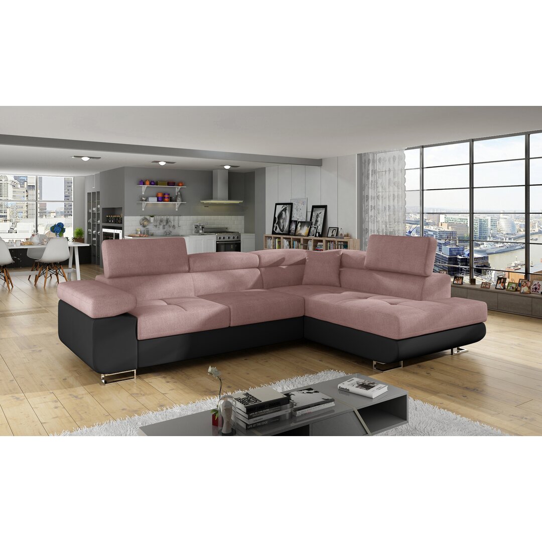 Ecksofa Gerardi mit Bettfunktion