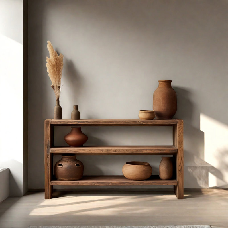 Retro Minimalist Console Table