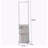 2-Tier Laundry Hamper Sorter With Hanging Bar, Rolling Laundry Baskets With Wheels Removable, Stackable Laundry Cart Organizer And Storage