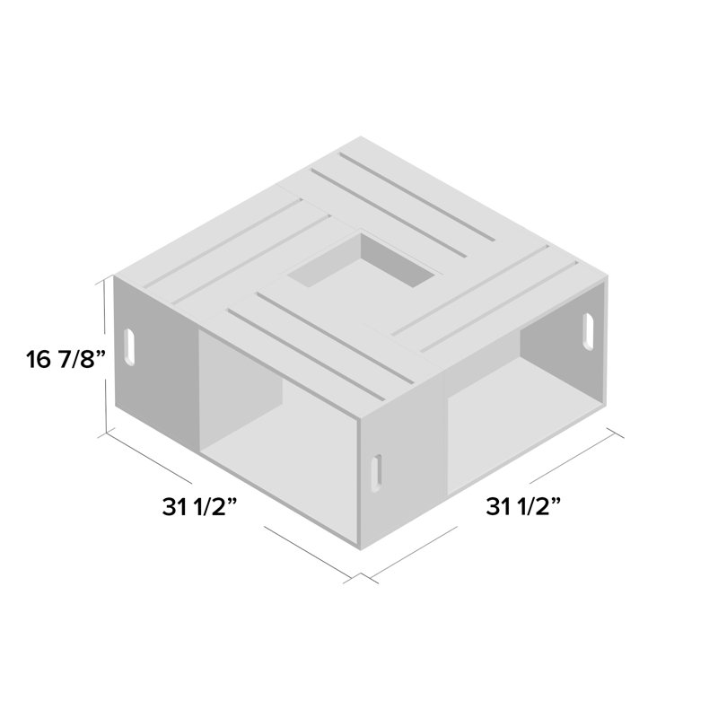 Henjes Single Coffee Table, Espresso