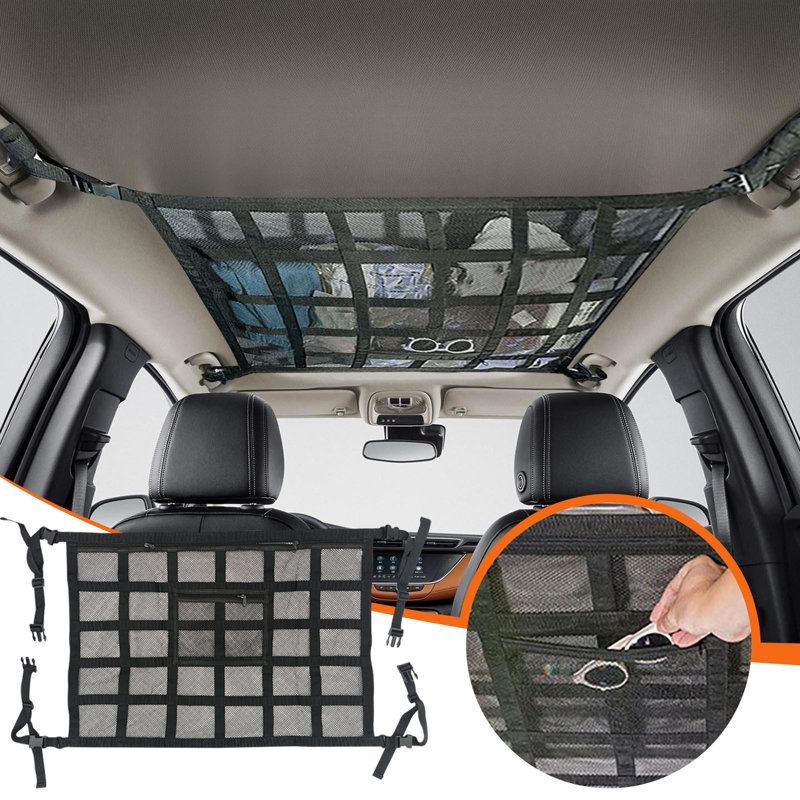 Storage mesh Upgrade Car Ceiling Cargo Net Pocket