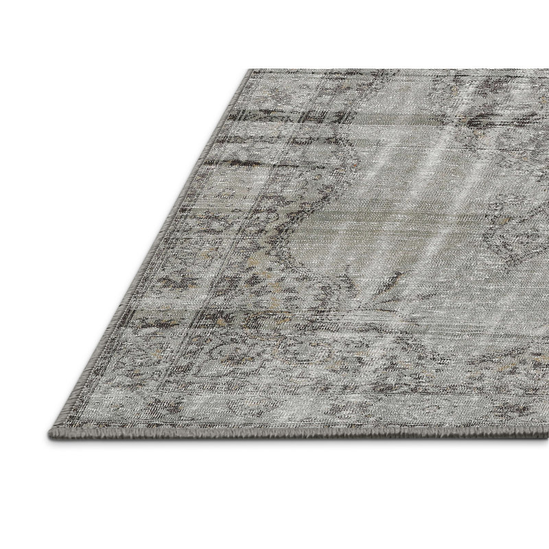 Tapis 100% traditionnel lavable à la machine 2463, Rectangle 5 pi x 7 pi