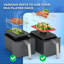 Grille de friteuse en acier inoxydable