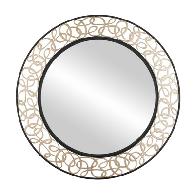 Metal Round Wall Mirror