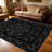 1PC vintage black and white persian medallion floral area rugs, Soft and Comfortable, easy-to-maintain, machine washable Indoor floor mat, suitable for living room, bedroom, dining room, entryway, home office, patio, Home Decor, Outdoor Decor.-1180791357