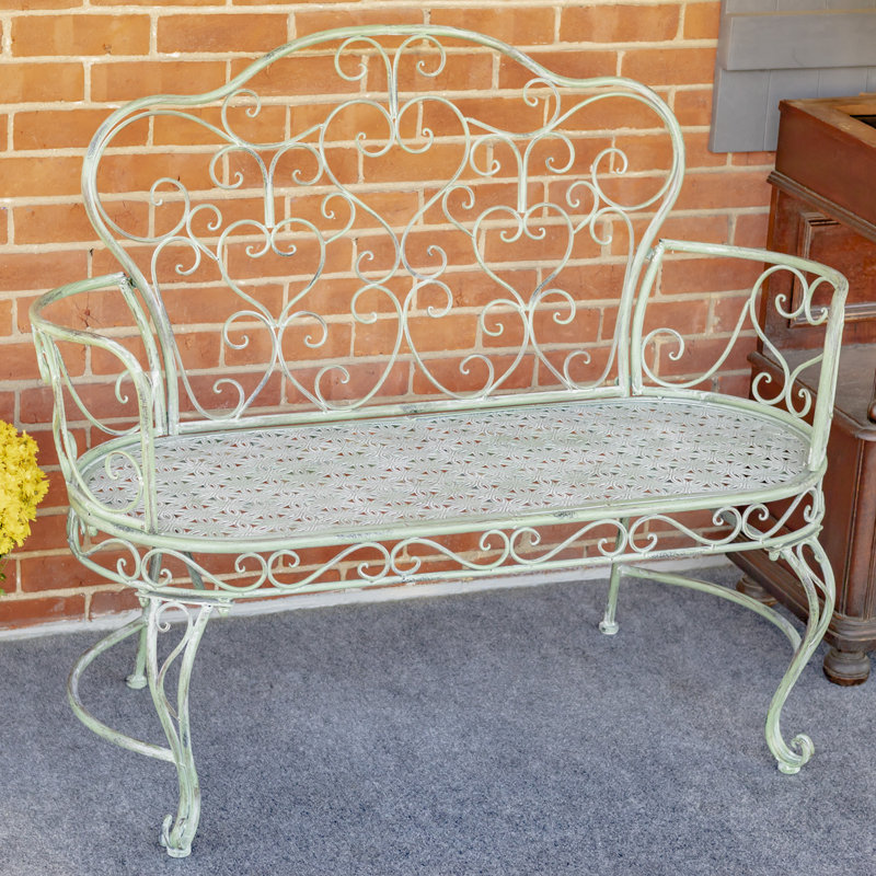 Banc de jardin en fer Balcar