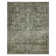 Watte Vintage Floral Border Washable Area Rug with Non-Slip Backing for Living Room & Bedroom