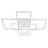 8-Head LED Ceiling Light