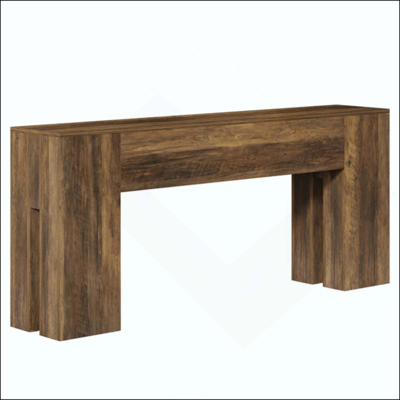 Rustic Coffee Table,Sturdy Console Table,Wooden Hallway Table