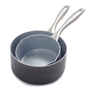 Healthy Non-Toxic PFAS Free Cookware - Platinum Silicone Ladle by GreenPan