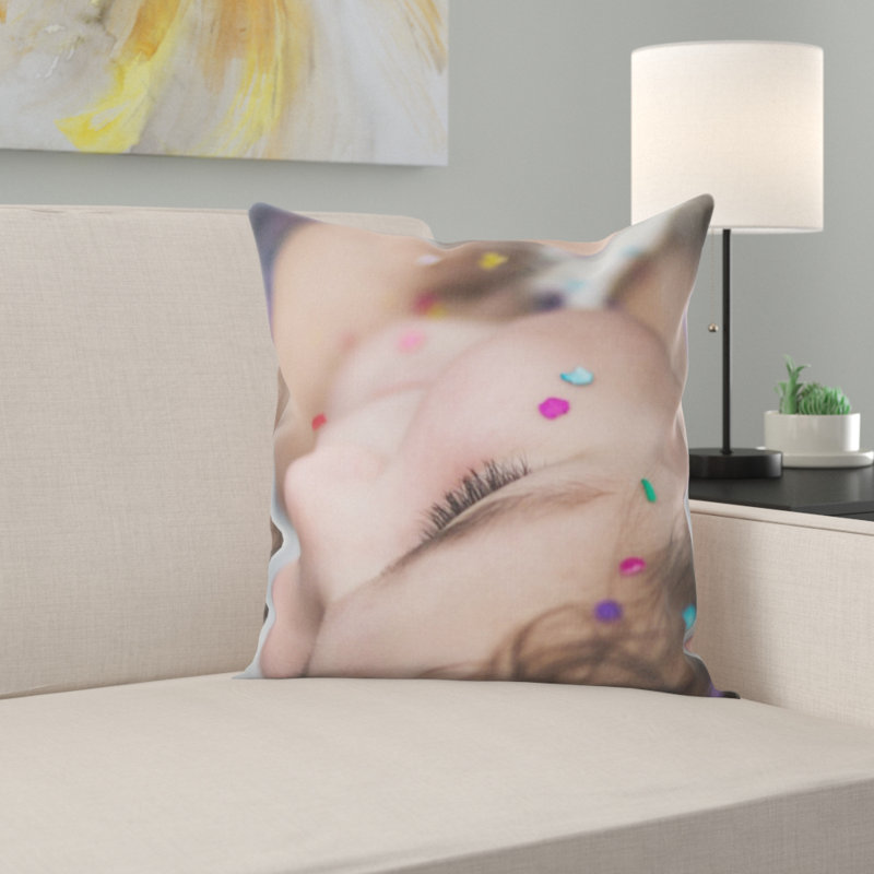 Microsuede Throw Pillow