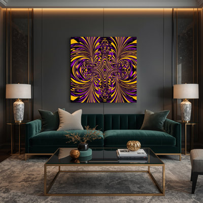 Art mural sur toile Op Art 8