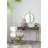 Iron Frame Vertical Round Mirror