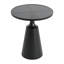 Table de bout à piédestal en fer ou en marbre Orvella-123443762