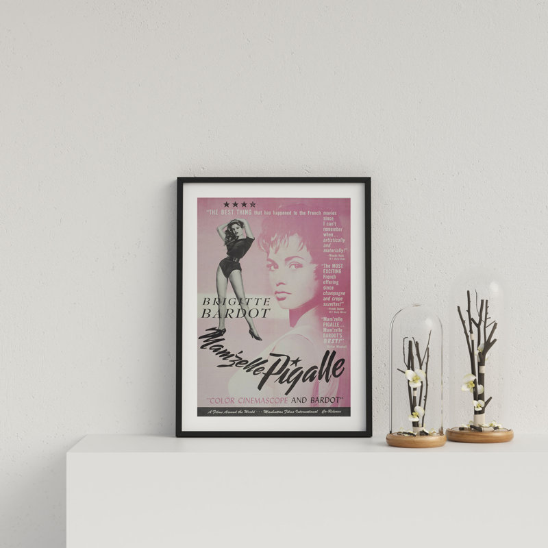 Mam'zelle Pigalle Vintage Movie Poster 