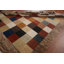 Tapis oriental à carreaux Gabbeh 8 x 10
