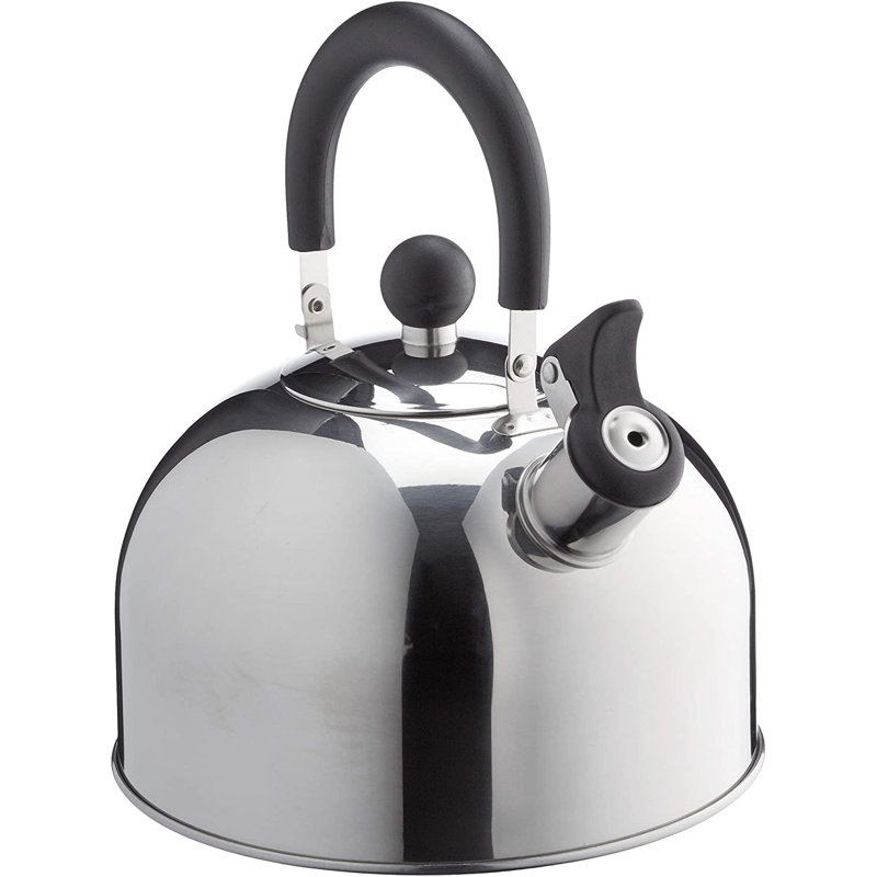 Belfry Kitchen Westbrook 2.5L Stainless Steel (18/8) Whistling Stovetop Tea Kettle