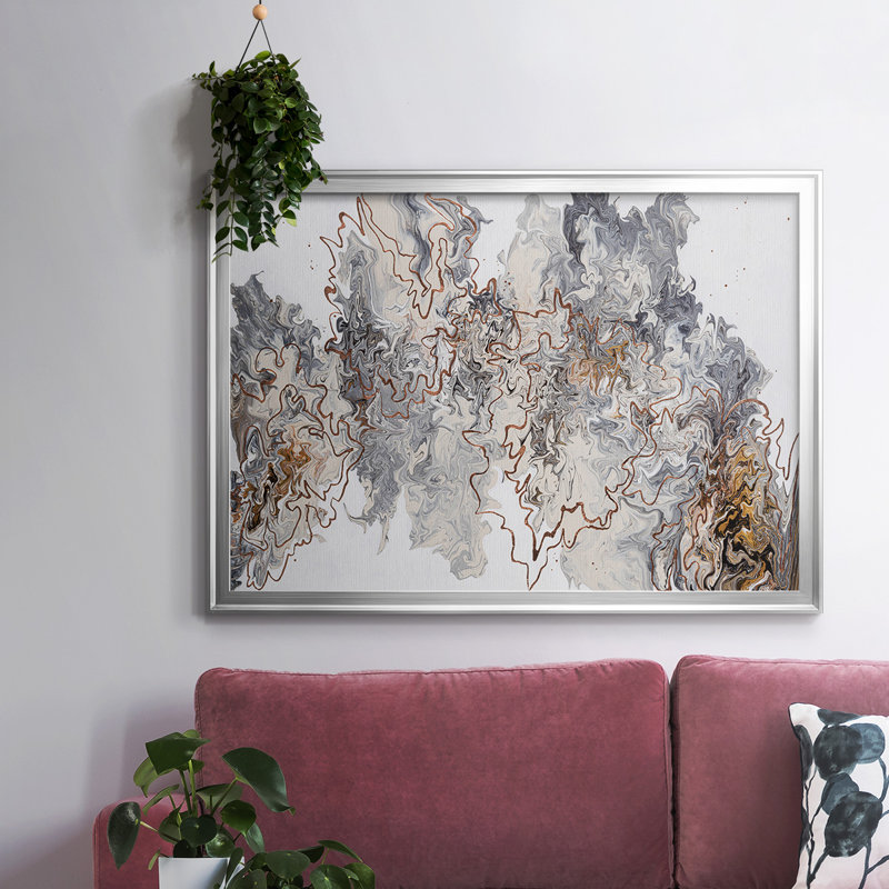Stay on the Trail - Reproduction de photo sur toile, H 14 po x l 20 po x P 1,5 po, Argent