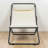 Outdoor Folding Rattan Patio Chair with Adjustable Backrest-566563296