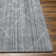 Geometric Area Rug in Gray
