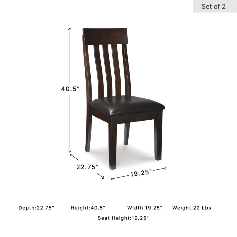 Chaise rembourrée Bartons Bluff, Brun
