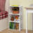 Four-Shelf Compact Bookcase With Open Shelves, Ideal Small Bookcase For Small Spaces - White